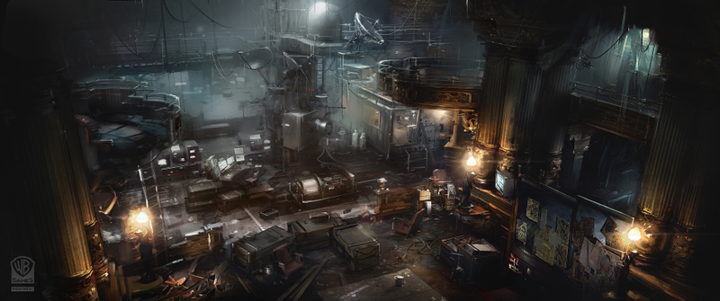 Illustration for article titled Wallpaper-Ready Batman: Arkham Origins Concept Art